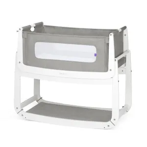 SnuzPod 3 - Bedside Crib 3 in 1 in Dusk Grey (with mattress)