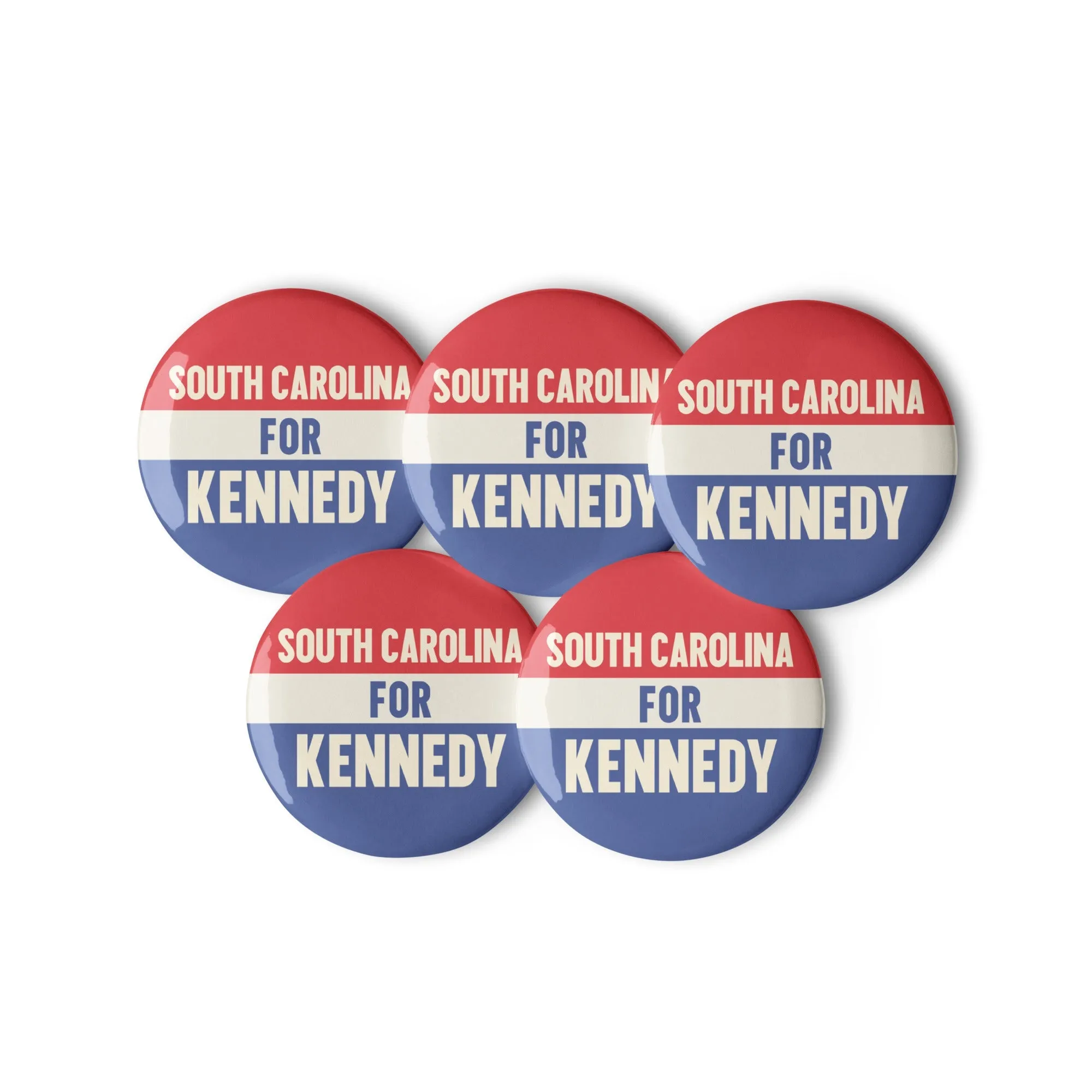 South Carolina for Kennedy (5 Buttons)