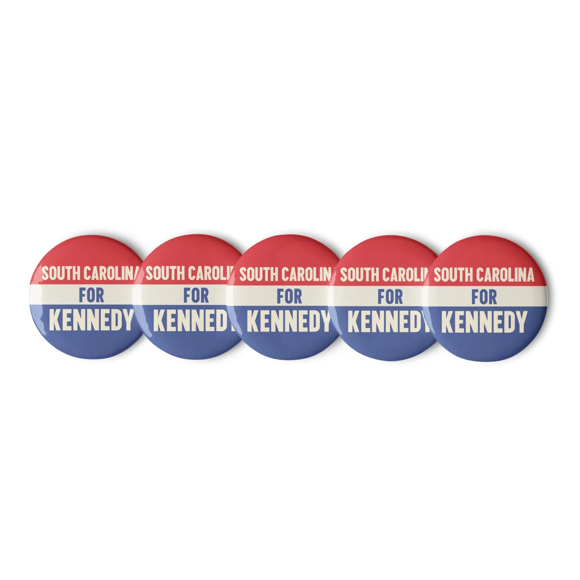South Carolina for Kennedy (5 Buttons)