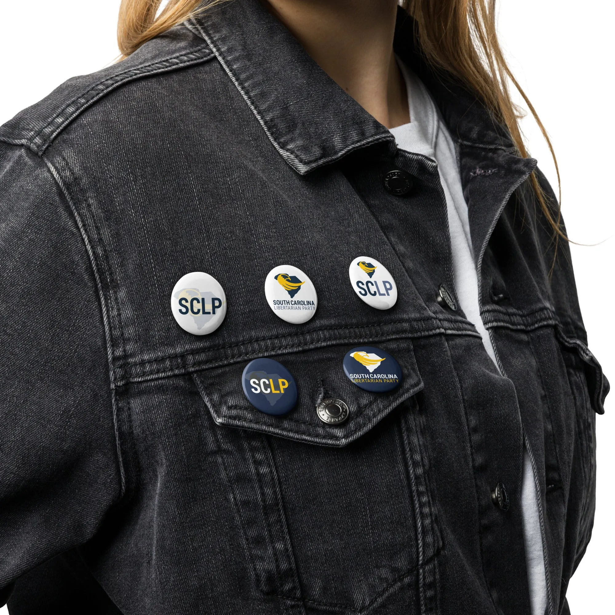 South Carolina Libertarian Party buttons