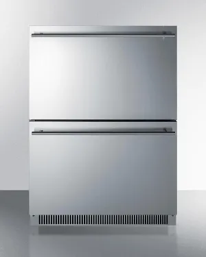 Summit ADRD24 24" Wide 2-drawer All-refrigerator, ADA Compliant