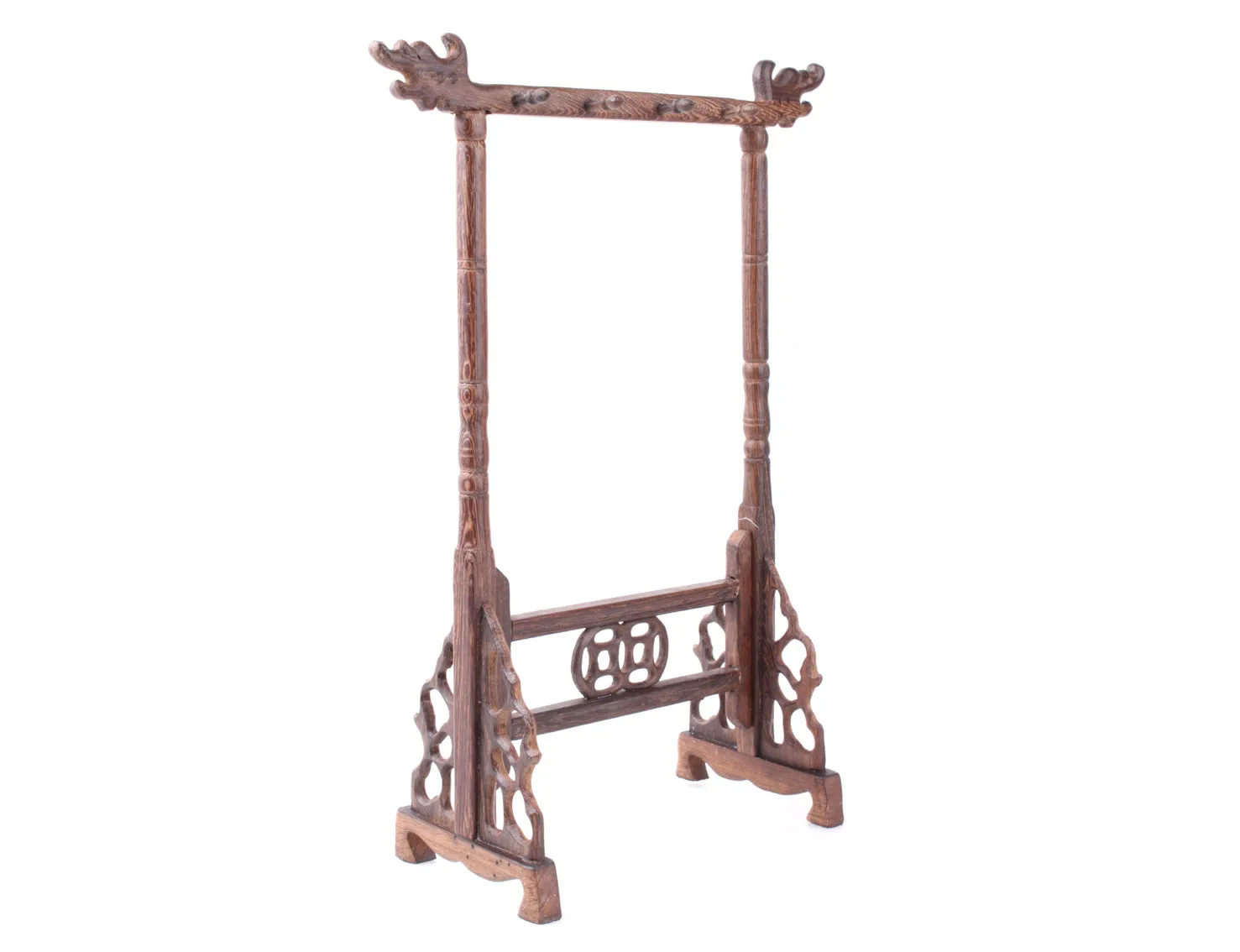 TWIN DRAGON - Calligraphy and Sumi Brush Stand Rack