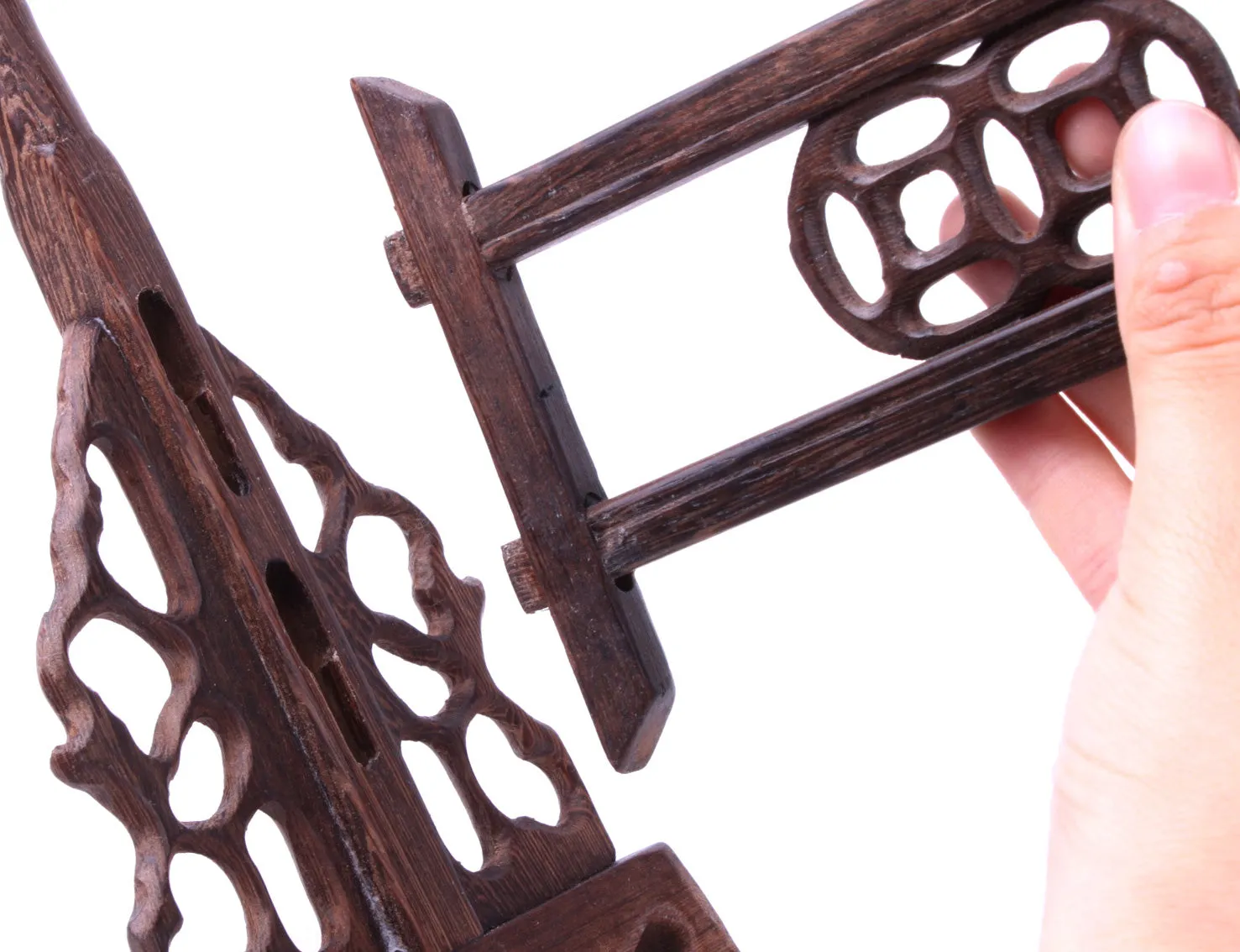 TWIN DRAGON - Calligraphy and Sumi Brush Stand Rack
