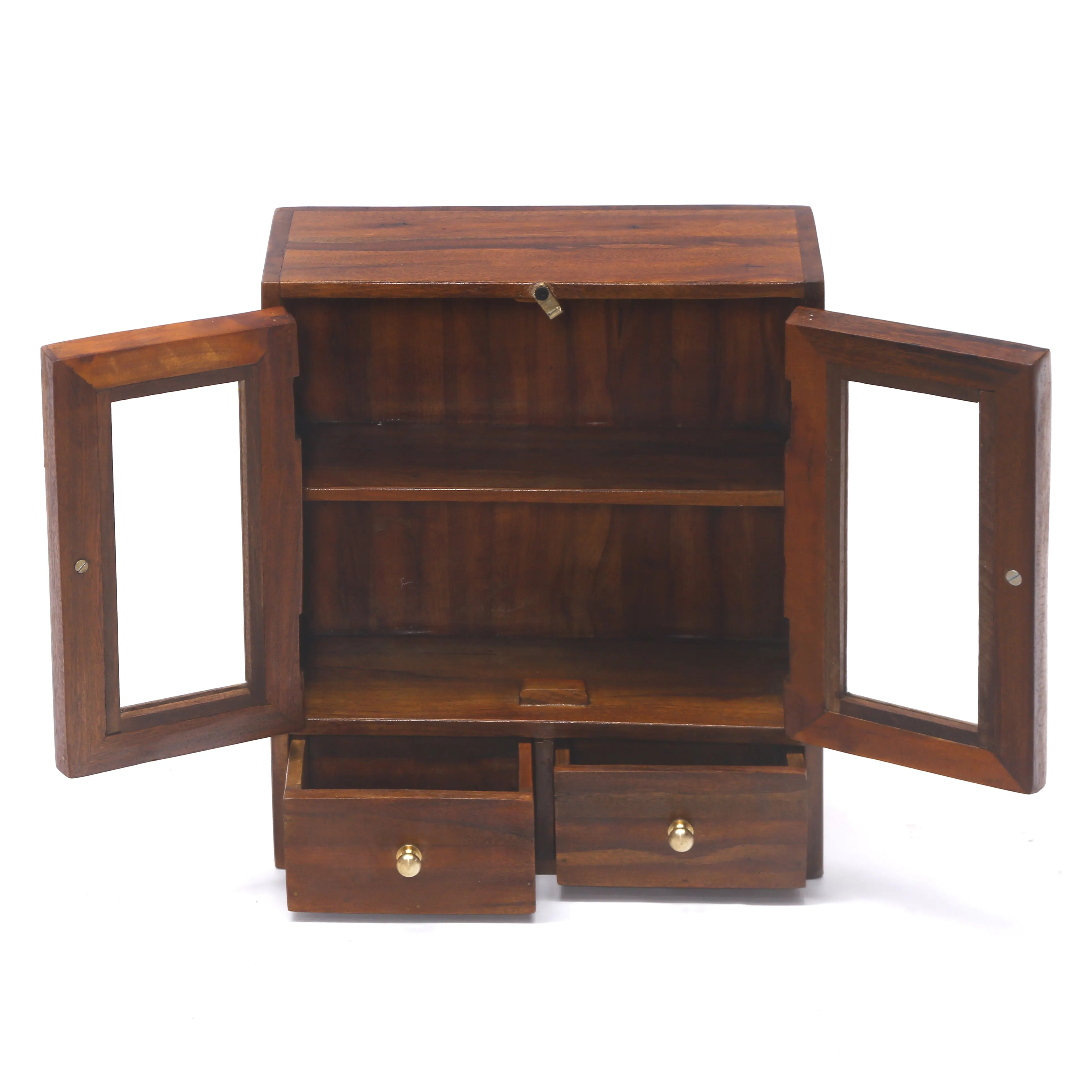 Two Drawer Compact Cabinet