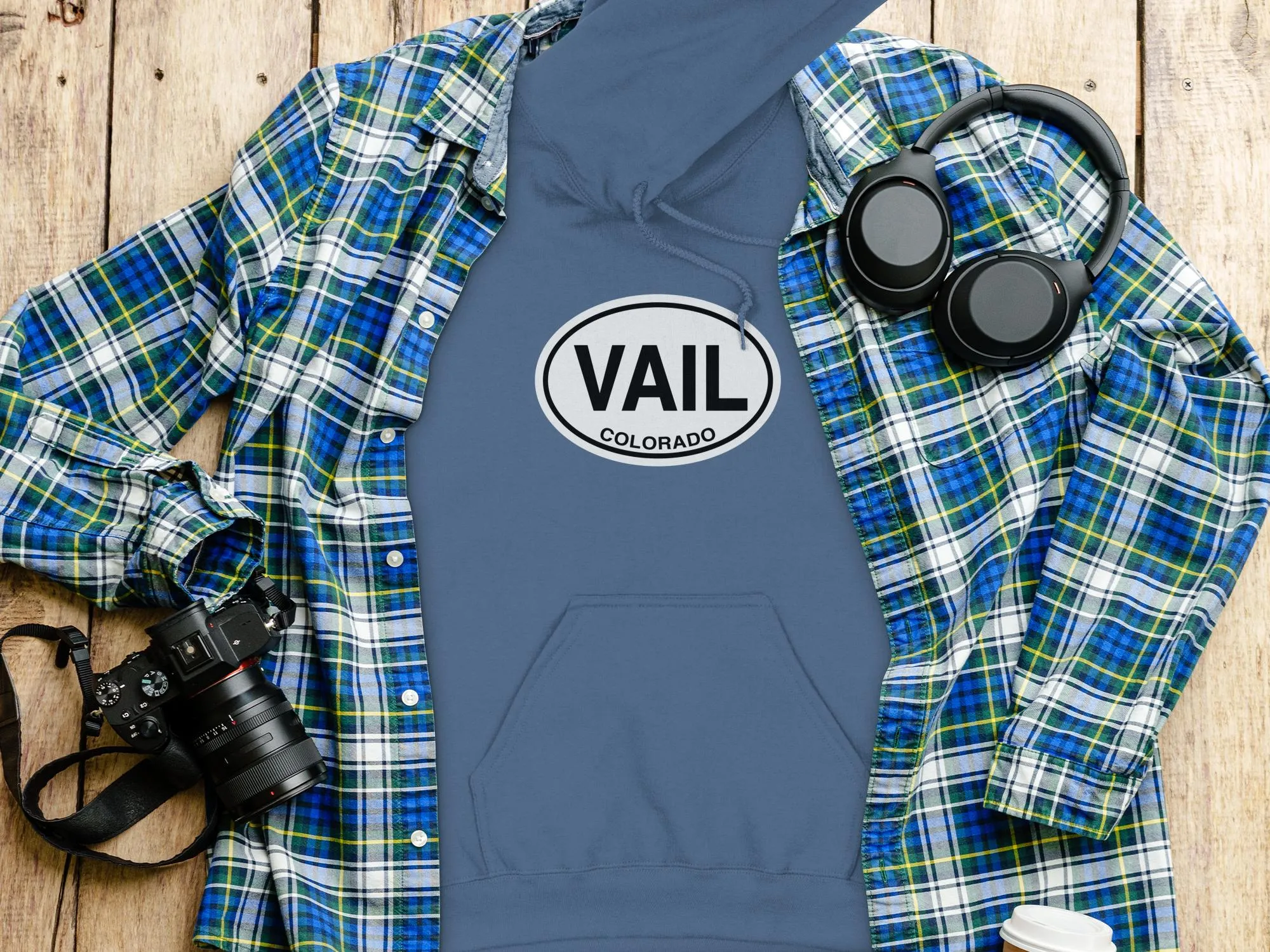 Vail Mens Hoodie - Mountain-Inspired Warmth for Ski Getaways