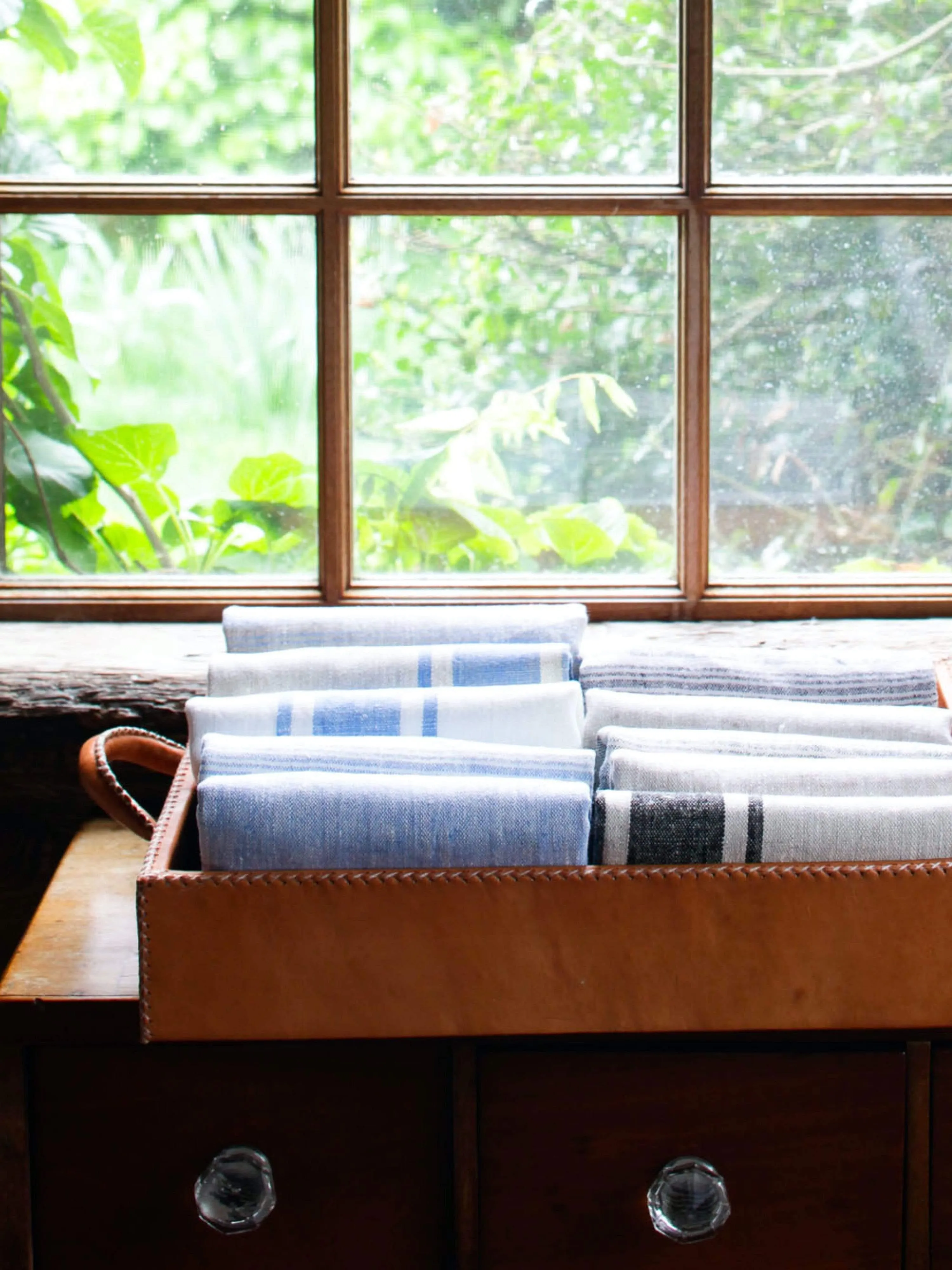 Venezia Blue Large Towel by MONC XIII