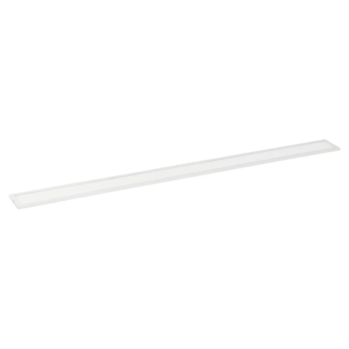Wafer 48 in. LED Rectangular Disk Light 3100 Lumens 3000K White finish