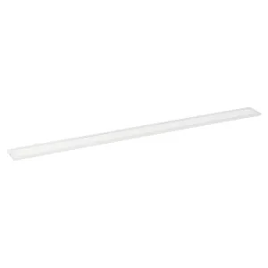 Wafer 48 in. LED Rectangular Disk Light 3100 Lumens 3000K White finish