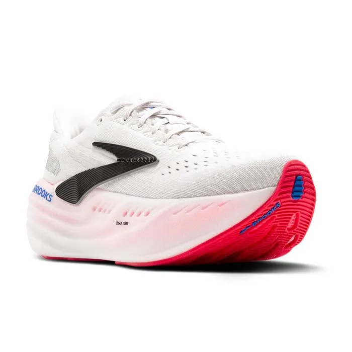 Womens Brooks Running Glycerin Max in White/Black/Diva Pink